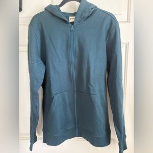 Pact Celestial One for All Cotton Full Zip Hoodie Size Medium NWOT